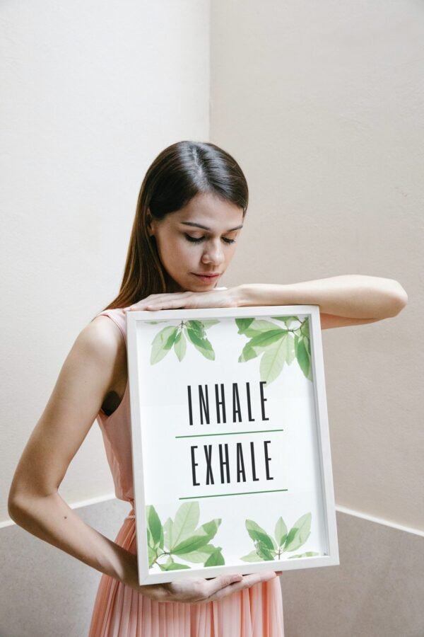 Inhale-Exhale, Digital Art, Wall Art, Instant Download, Digital download, Home Decor, Office Decor - Image 4