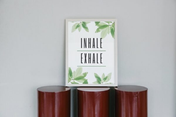 Inhale-Exhale, Digital Art, Wall Art, Instant Download, Digital download, Home Decor, Office Decor - Image 5