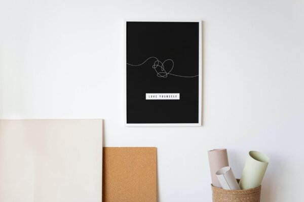 Love Yourself, Digital Art, Wall Art, Instant Download, Digital download, Home Decor, Office Decor - Image 9
