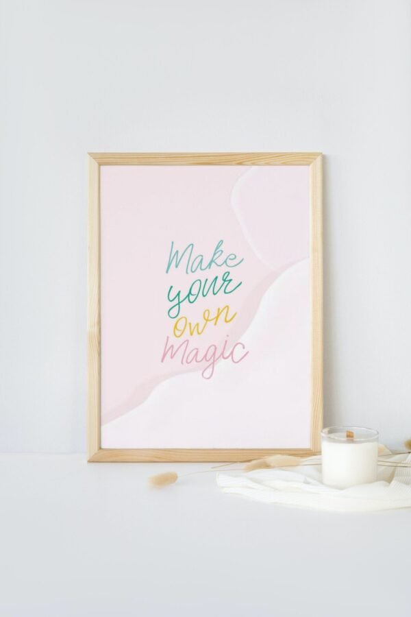 Make Your Own Magic, Digital Art, Wall Art, Instant Download, Digital download, Home Decor - Image 3