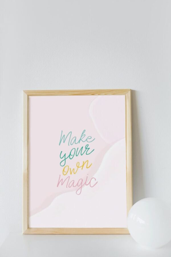 Make Your Own Magic, Digital Art, Wall Art, Instant Download, Digital download, Home Decor - Image 6