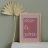Me & You, Digital Art, Wall Art, Instant Download, Digital download, Home Decor - Image 3