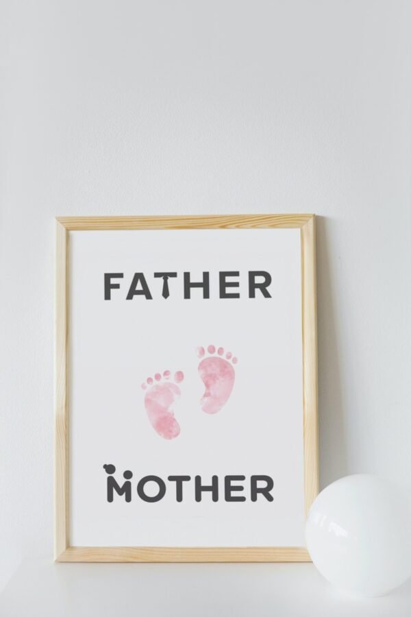Mother Father, Digital Art, Wall Art, Instant Download, Digital download, Home Decor, Office Decor - Image 6