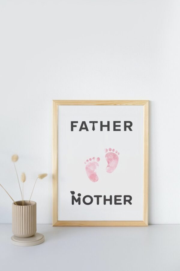 Mother Father, Digital Art, Wall Art, Instant Download, Digital download, Home Decor, Office Decor - Image 7