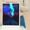 Northern Lights, Northern Lights Digital Art, Northern Lights Wall Art, Instant Download, Digital download, Home Decor, Office Decor - Image 2