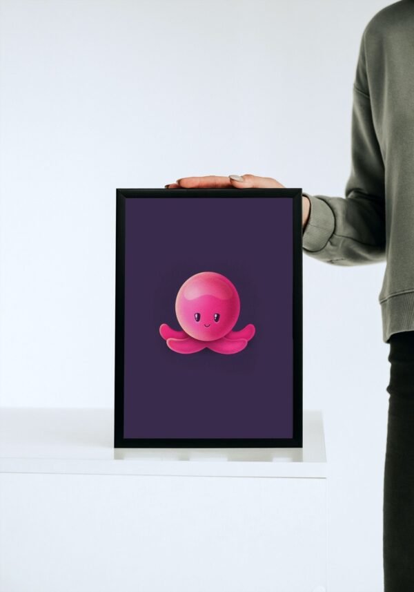 Octopus, Digital Art, Wall Art, Instant Download, Digital download, Home Decor, Office Decor - Image 7