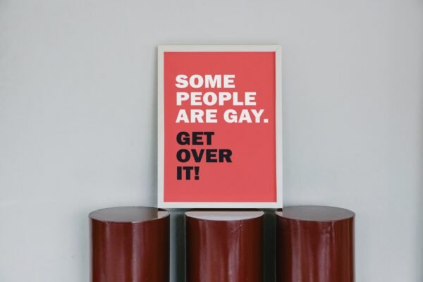 Some People Are Gay-Get Over It, Digital Art, Wall Art, Instant Download, Digital download, Home Decor - Image 4