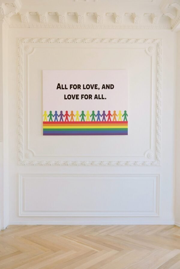 All For Love And Love For All, Digital Art, Wall Art, Instant Download, Digital download, Home Decor - Image 6