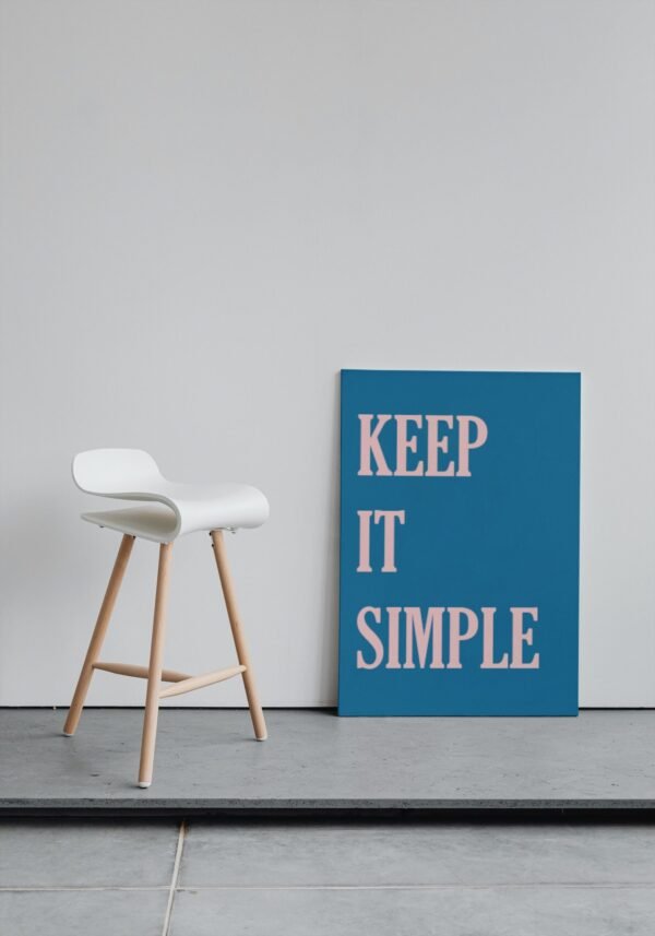 Keep It Simple, Digital Art, Wall Art, Instant Download, Digital download, Home Decor - Image 6