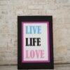 Live Life Love, Digital Art, Wall Art, Instant Download, Digital download, Home Decor - Image 9