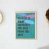 Mindset Is What Separates Best From The Rest, Digital Art, Wall Art, Instant Download, Digital download, Home Decor