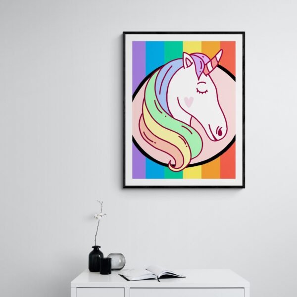 Rainbow Wall Art, Lgbt Wall Art, Queer Art, Printable Wall Art, Digital Download - Image 9