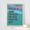 Mindset Is What Separates Best From The Rest, Digital Art, Wall Art, Instant Download, Digital download, Home Decor - Image 5