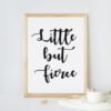 Little but fierce, Digital Art, Wall Art, Instant Download, Digital download, Home Decor - Image 3