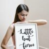 Little but fierce, Digital Art, Wall Art, Instant Download, Digital download, Home Decor - Image 6