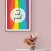 Out and Proud, Lgbt Wall Art, Pride Poster, Queer Art, Lgbt Couple Gift, Printable Wall Art, Digital Download - Image 5