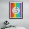 Out and Proud, Lgbt Wall Art, Pride Poster, Queer Art, Lgbt Couple Gift, Printable Wall Art, Digital Download - Image 7