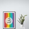 Out and Proud, Lgbt Wall Art, Pride Poster, Queer Art, Lgbt Couple Gift, Printable Wall Art, Digital Download - Image 8