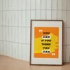 You Can If You Think You Can, Digital Art, Wall Art, Instant Download, Digital download, Home Decor - Image 5