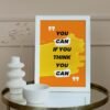 You Can If You Think You Can, Digital Art, Wall Art, Instant Download, Digital download, Home Decor - Image 6