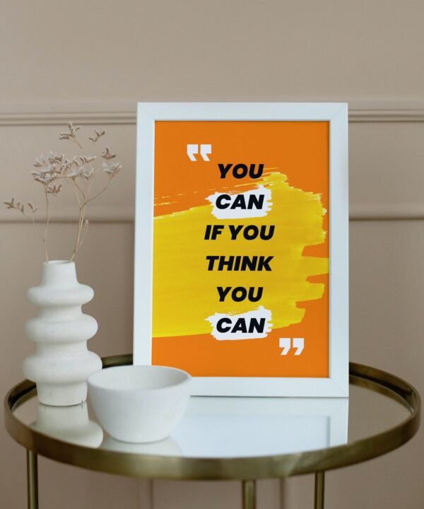 You Can If You Think You Can, Digital Art, Wall Art, Instant Download, Digital download, Home Decor - Image 6