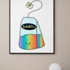 LGBT Wall Art, LGBTea Custom Print, Lgbt Pride Svg, Queer Art, Printable Wall Art, Digital Download - Image 4