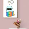 LGBT Wall Art, LGBTea Custom Print, Lgbt Pride Svg, Queer Art, Printable Wall Art, Digital Download - Image 5