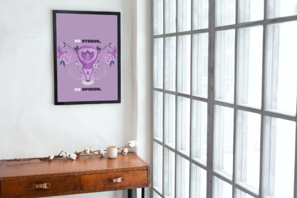 No Uterus-No Opinion, Digital Art, Wall Art, Instant Download, Digital download, Home Decor - Image 8