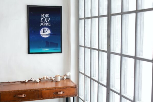 Never Stop Looking Up, Digital Art, Wall Art, Instant Download, Digital download, Home Decor - Image 3