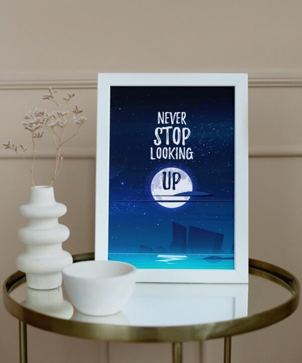 Never Stop Looking Up, Digital Art, Wall Art, Instant Download, Digital download, Home Decor - Image 6