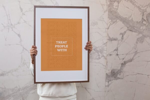 Treat People With Kindness, Digital Art, Wall Art, Instant Download, Digital download, Home Decor - Image 5