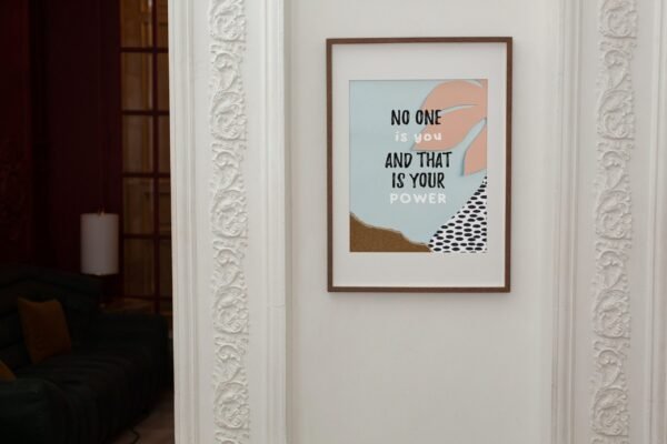 No One Is You And That Is Your Power, Digital Art, Wall Art, Instant Download, Digital download, Home Decor - Image 3