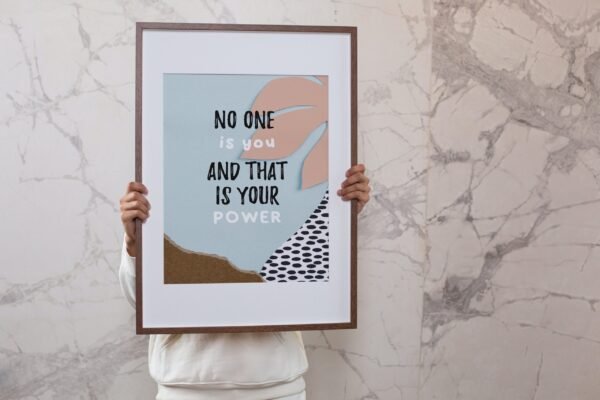 No One Is You And That Is Your Power, Digital Art, Wall Art, Instant Download, Digital download, Home Decor - Image 7