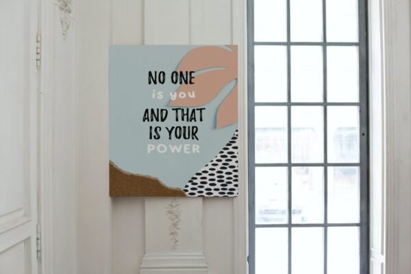 No One Is You And That Is Your Power, Digital Art, Wall Art, Instant Download, Digital download, Home Decor - Image 9