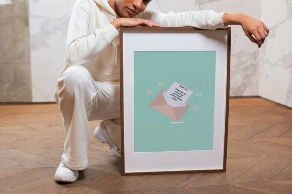 Dear me-Don't be so harsh on yourself-you're doing okay, Digital Art, Wall Art, Instant Download, Digital download, Home Decor - Image 5