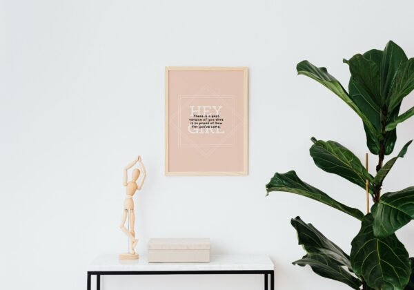 Hey Girl-There is a past version of you that is so proud of how far you've come, Digital Art, Wall Art, Instant Download, Digital download - Image 8