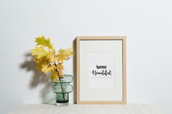 Hello Beautiful, Digital Art, Wall Art, Instant Download, Digital download, Home Decor - Image 2