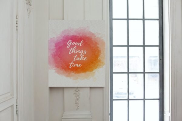 Good Things Take Time, Digital Art, Wall Art, Instant Download, Digital download, Home Decor - Image 5