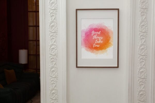 Good Things Take Time, Digital Art, Wall Art, Instant Download, Digital download, Home Decor - Image 7