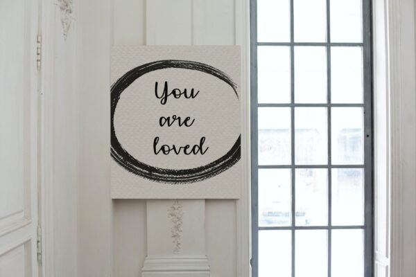 You Are Loved, Digital Art, Wall Art, Instant Download, Digital download, Home Decor, Office Decor - Image 5