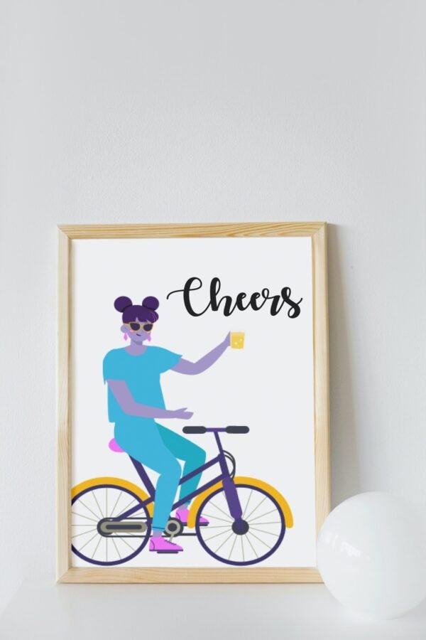 Cheers, Cheers Digital Art, Cheers Wall Art, Cheers Instant Download, Cheers Digital download