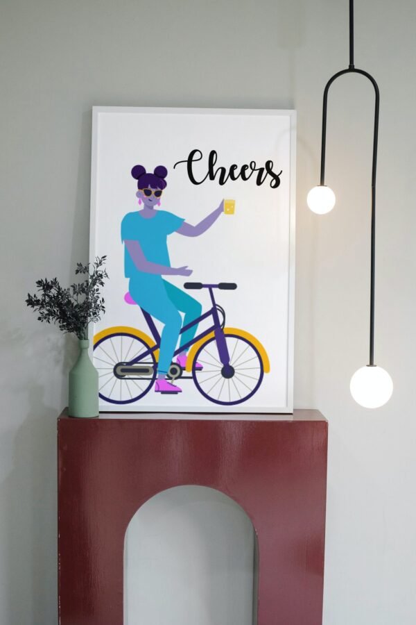 Cheers, Cheers Digital Art, Cheers Wall Art, Cheers Instant Download, Cheers Digital download - Image 3