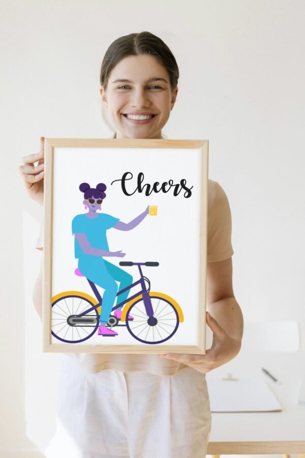 Cheers, Cheers Digital Art, Cheers Wall Art, Cheers Instant Download, Cheers Digital download - Image 5
