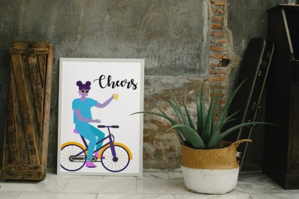 Cheers, Cheers Digital Art, Cheers Wall Art, Cheers Instant Download, Cheers Digital download - Image 8