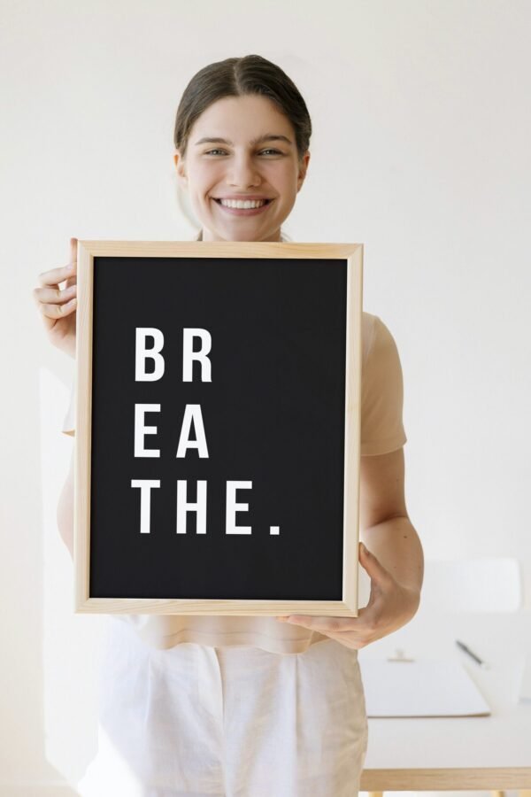 Breathe, Breathe Digital Art, Breathe Wall Art, Breathe Instant Download, Breathe Digital download - Image 3