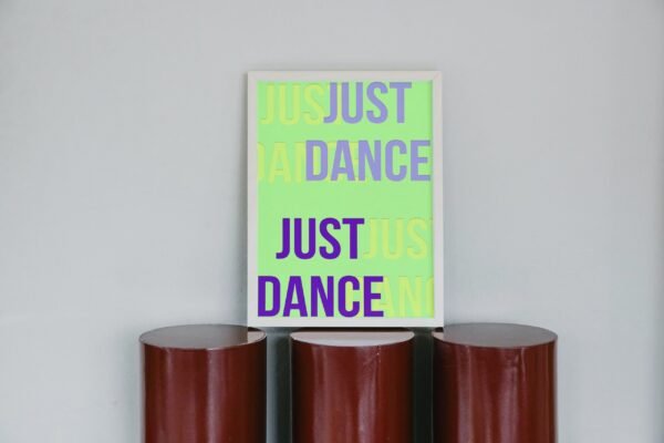 Just Dance, Digital Art, Wall Art, Instant Download, Digital download - Image 3