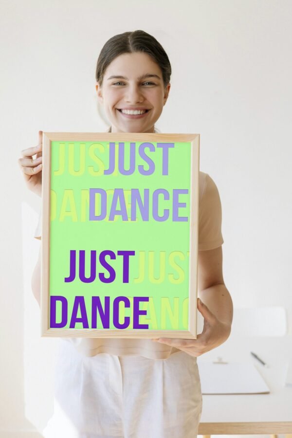 Just Dance, Digital Art, Wall Art, Instant Download, Digital download - Image 5