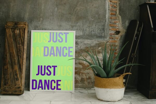Just Dance, Digital Art, Wall Art, Instant Download, Digital download - Image 7