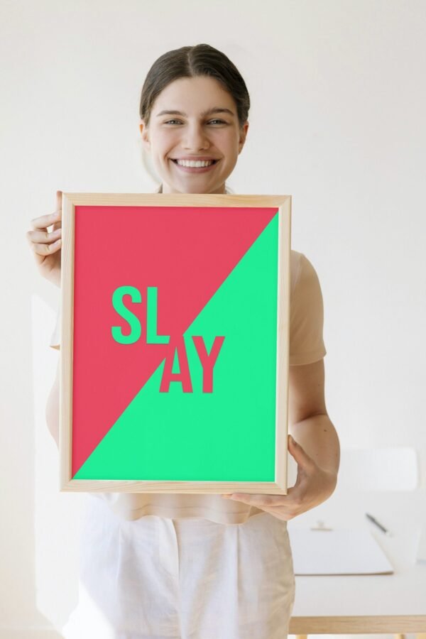 Slay, Digital Art, Wall Art, Instant Download, Digital download, Home Decor, Office Decor - Image 2