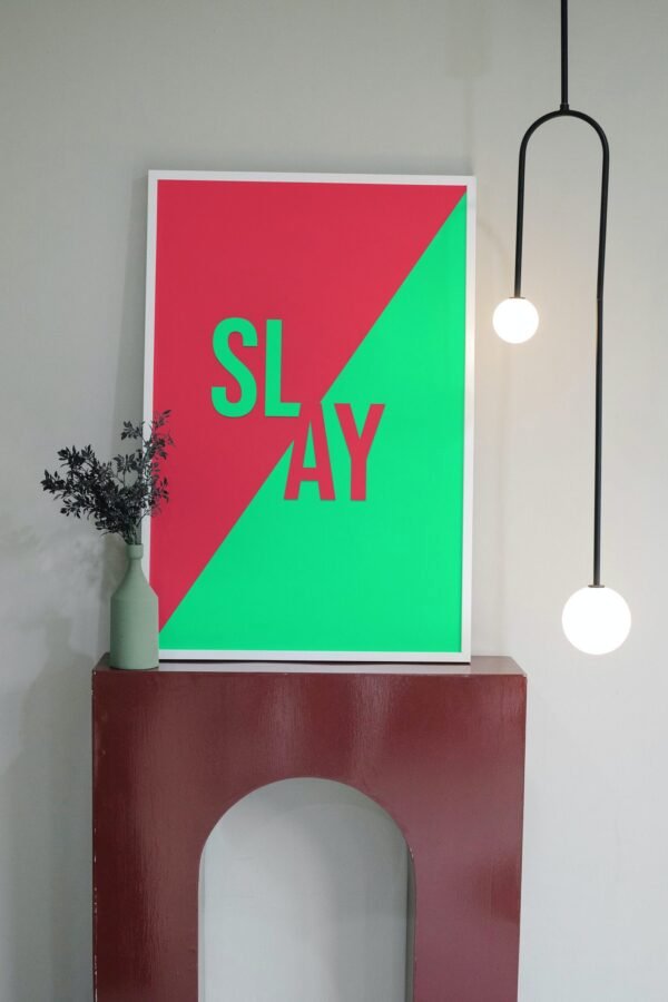Slay, Digital Art, Wall Art, Instant Download, Digital download, Home Decor, Office Decor - Image 3